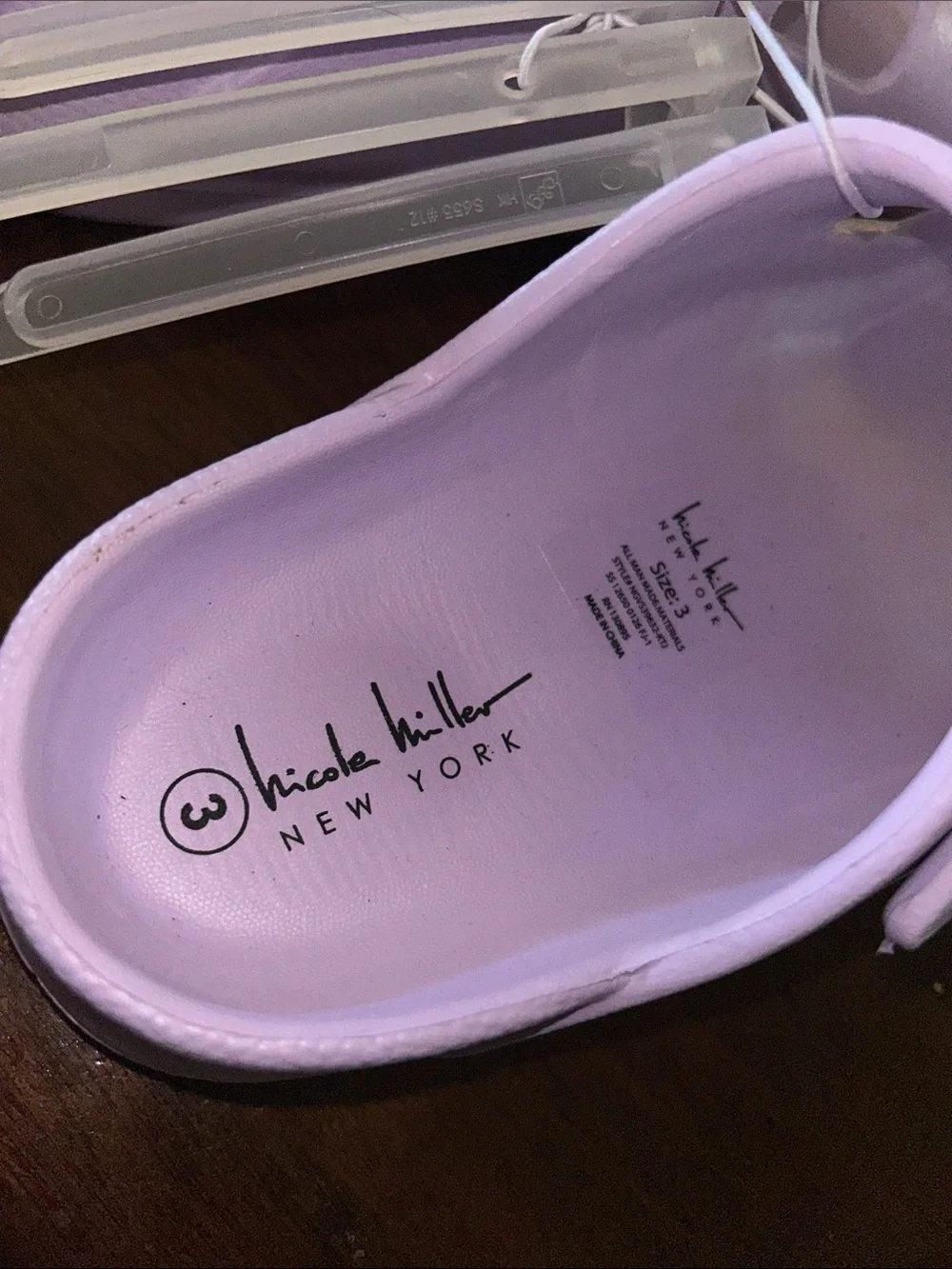 Nicole Miller Double Buckle Slide Sandals for Kids